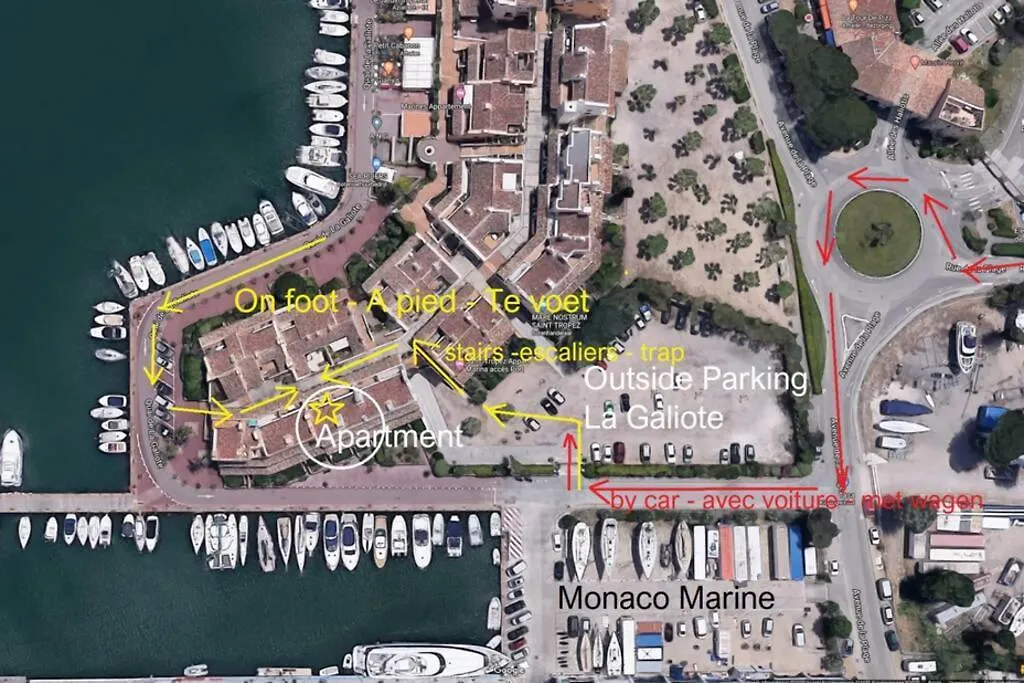 Luxe Penthouse Les Pieds Dans L'Eau Saint-Tropez 4 Apartment Cogolin 0*,