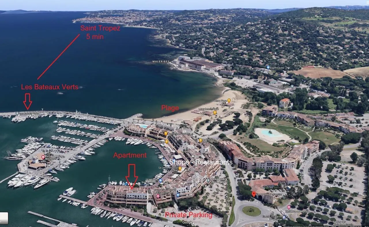 Luxe Penthouse Les Pieds Dans L'Eau Saint-Tropez 4 Apartment Cogolin France
